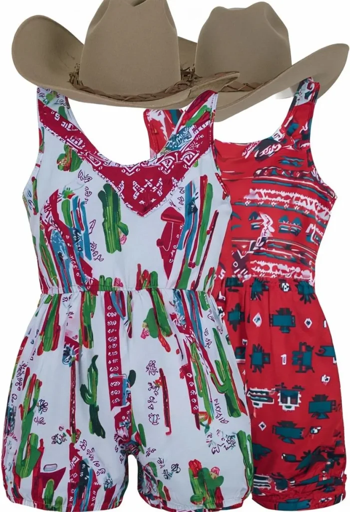 women outfits for the rodeo 5 5. Rodeo Rompers